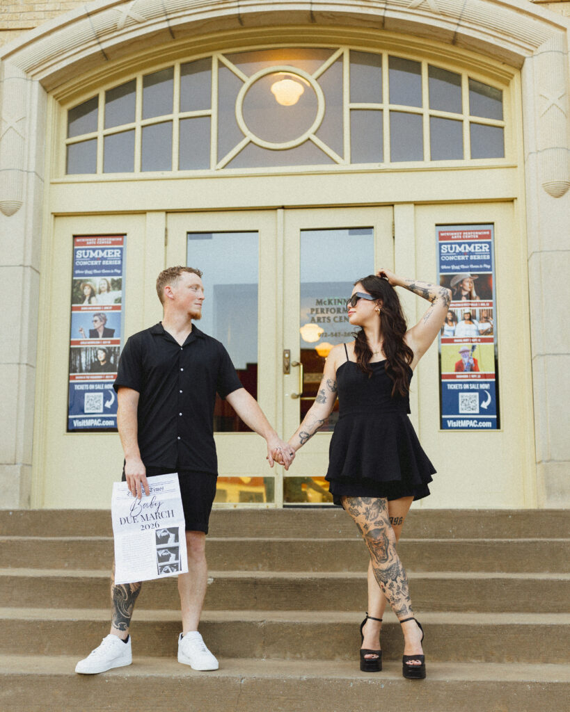 pregnancy announcement session