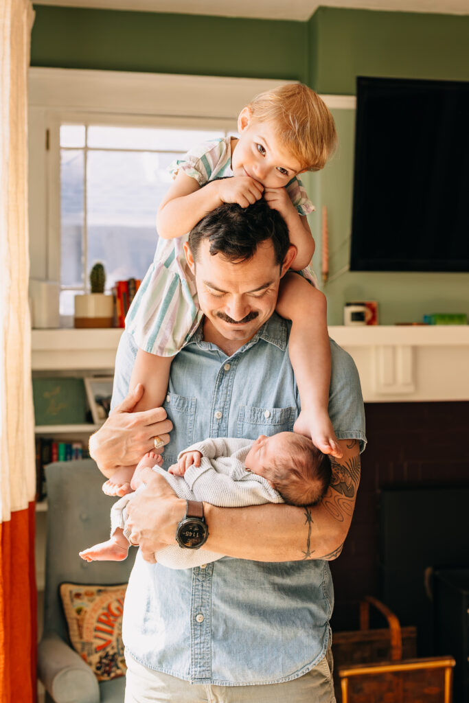 in-home newborn photography santa fe