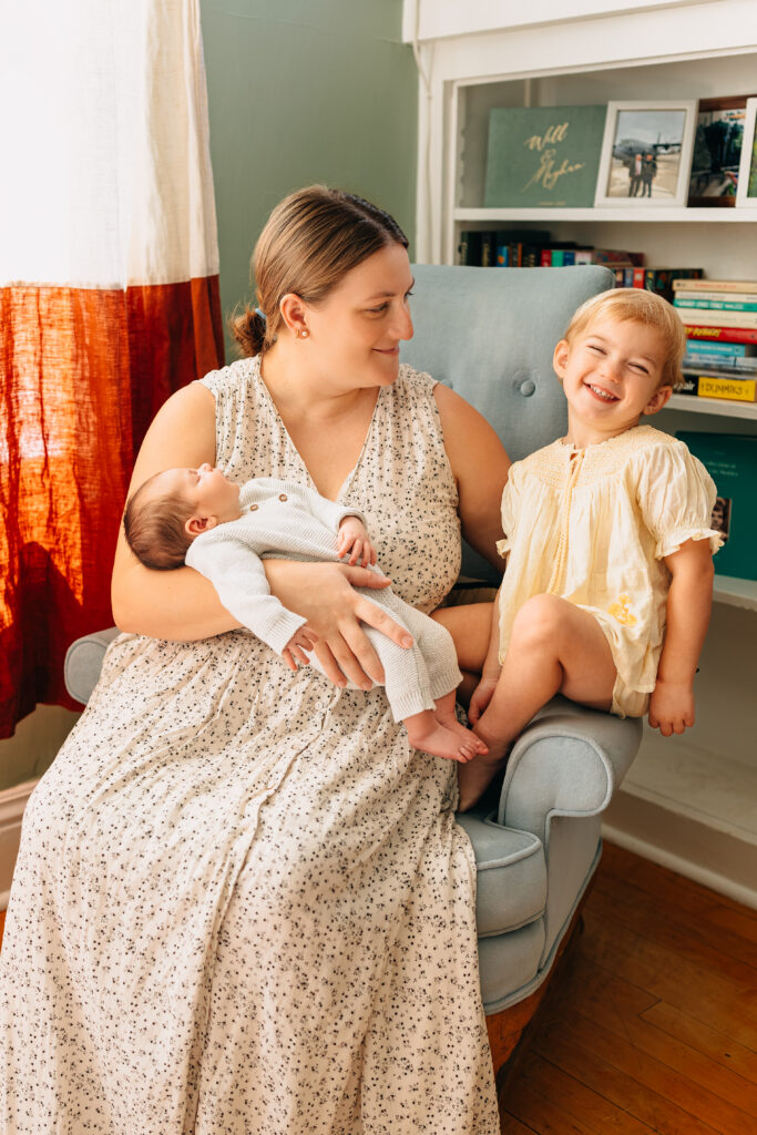 lifestyle newborn session